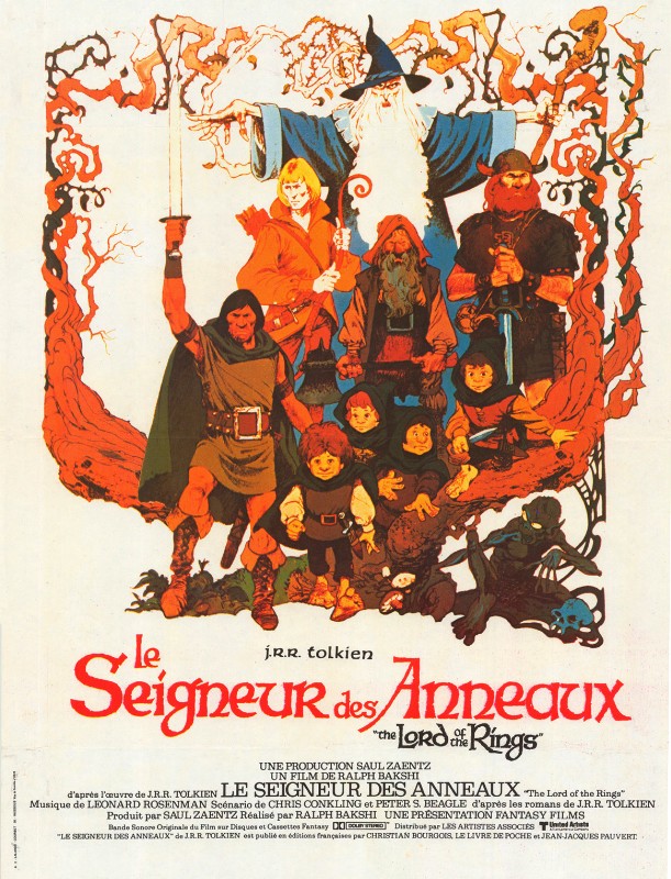 Repro 30x40cm - SEIGNEUR DES ANNEAUX (le) - Française