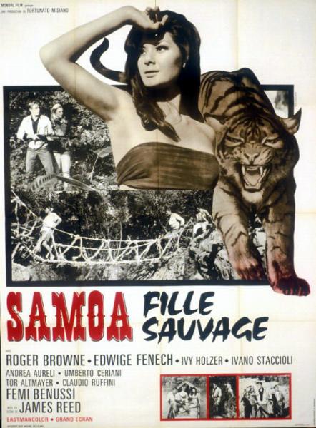 Affiche - SAMOA FILLE SAUVAGE - 120x160cm