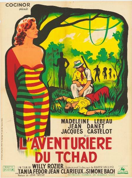 Repro 30x40cm - AVENTURIERE DU TCHAD (l') - Française