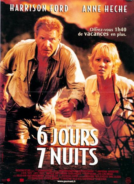 Affiche - SIX JOURS, 7 NUITS - 40x55cm