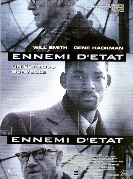 Affiche - ENNEMI D'ETAT - 40x55cm