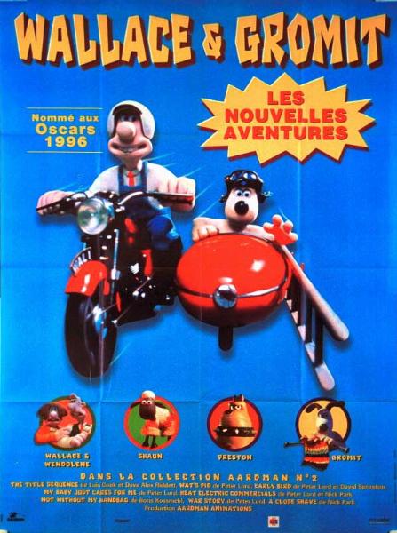 Affiche - WALLACE & GROMIT - 120x160cm