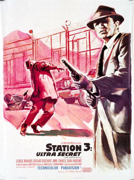 Affiche - STATION 3 ULTRA-SECRET - 60x80cm
