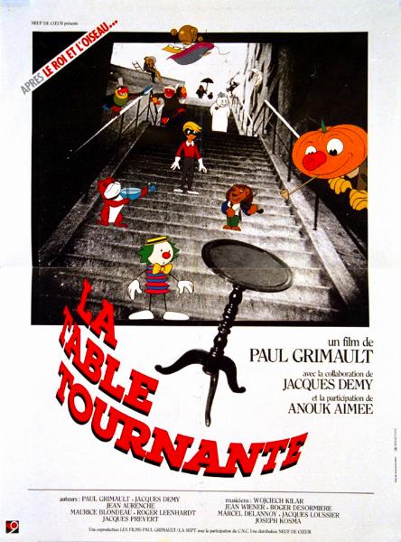 Affiche - TABLE TOURNANTE (la) - 40x55cm
