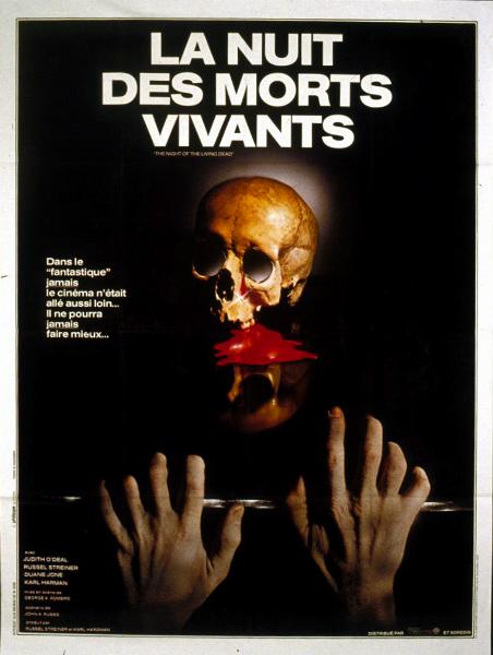 Affiche - NUIT DES MORTS VIVANTS (la) - Ressortie 120x160cm