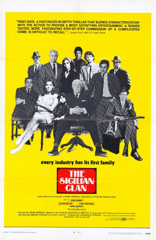 Repro 30x40cm - CLAN DES SICILIENS (le) - U.S.