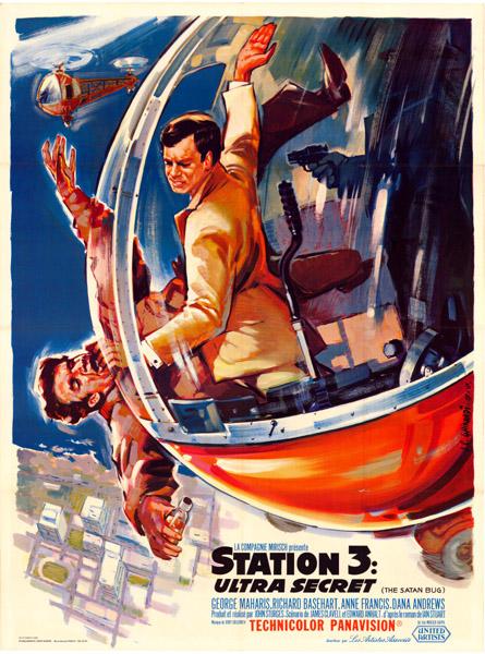 Affiche - STATION 3 ULTRA-SECRET - 120x160cm
