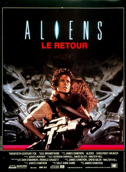 Affiche - ALIENS, LE RETOUR - 40x55cm