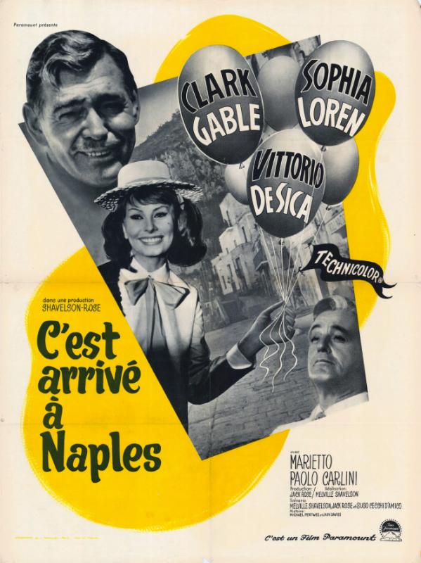 Repro 30x40cm - C'EST ARRIVE A NAPLES - Française
