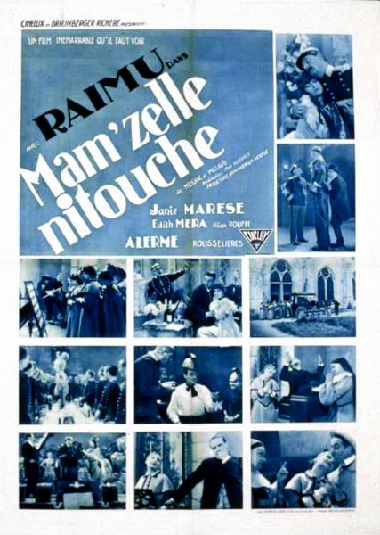 Affiche - MAM'ZELLE NITOUCHE - Ressortie 60x80cm