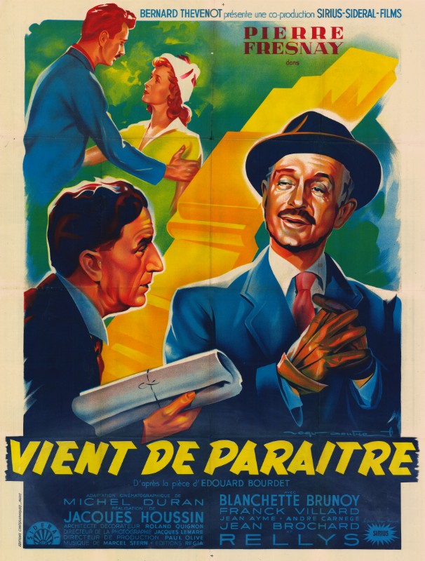 Repro 30x40cm - VIENT DE PARAITRE - Française