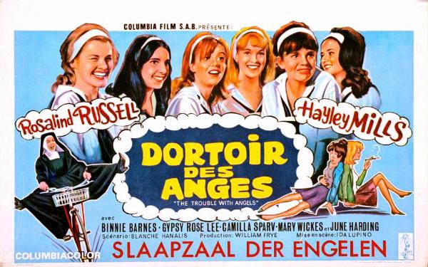 Repro 30x40cm - TROUBLE WITH ANGELS (the) - Belge