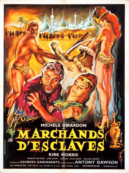 Affiche - MARCHANDS D'ESCLAVES - 60x80cm