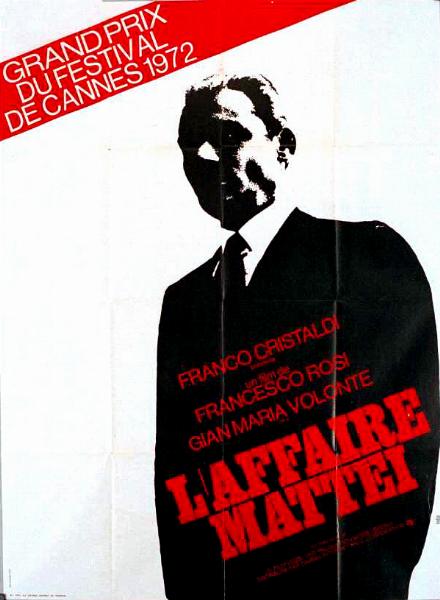 Affiche - AFFAIRE MATTEI (l') - 120x160cm