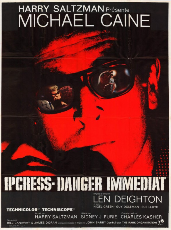 Repro 30x40cm - IPCRESS DANGER IMMEDIAT - Française B