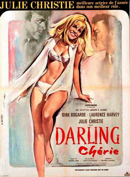 Repro 30x40cm - DARLING CHERIE - Française