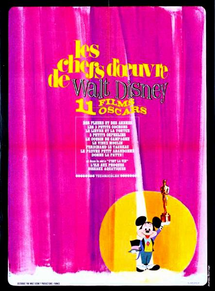 Affiche - CHEFS D'OEUVRE DE WALT DISNEY (les) - 60x80cm