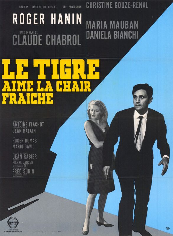 Affiche - TIGRE AIME LA CHAIR FRAICHE (le) - 120x160cm