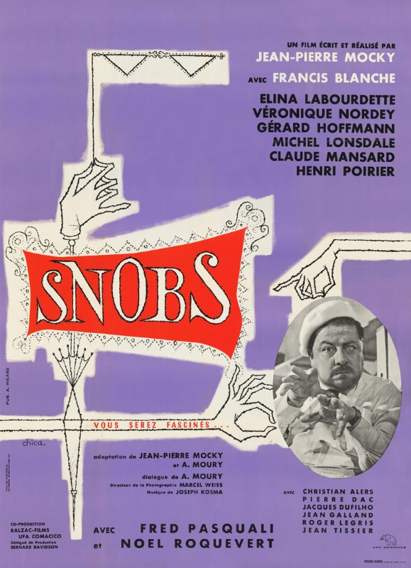 Affiche - SNOBS - 120x160cm