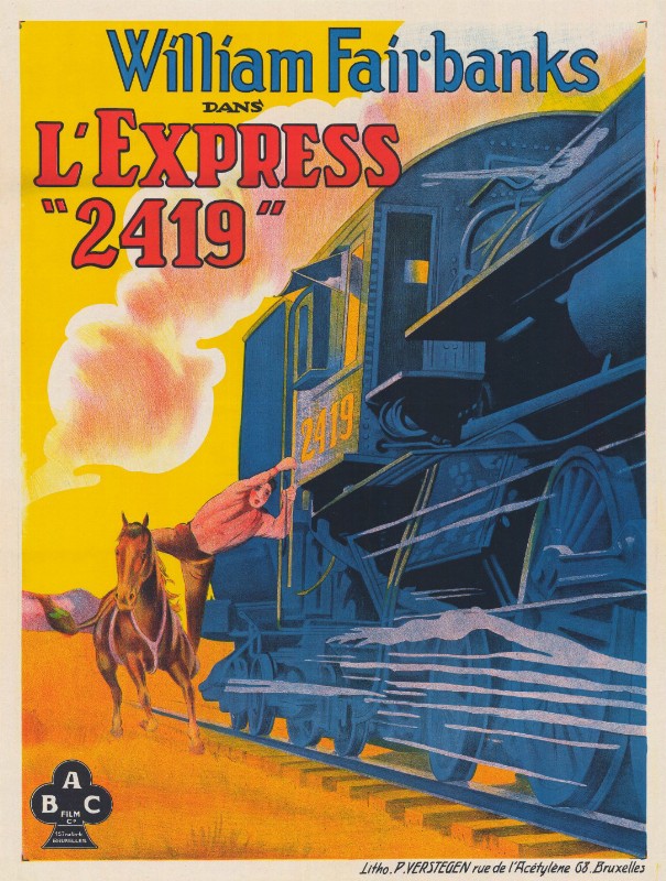 Repro 30x40cm -  EXPRESS 2419 (l') - Belge