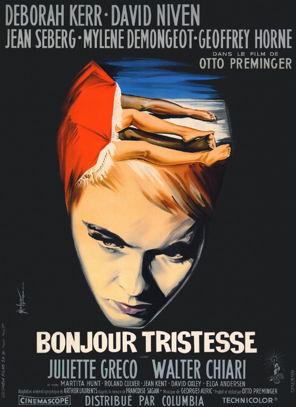 Affiche - BONJOUR TRISTESSE - 120x160cm