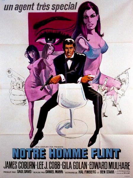 Affiche - NOTRE HOMME FLINT - 120x160cm