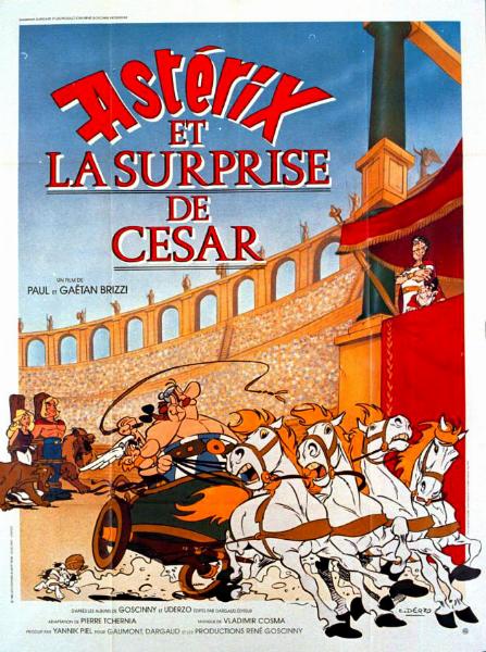 Affiche - ASTERIX ET LA SURPRISE DE CESAR - 120x160cm