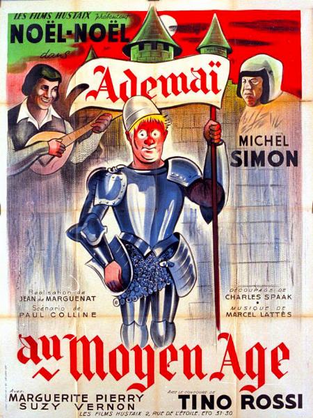 Affiche - ADEMAI AU MOYEN-AGE - Ressortie 120x160cm
