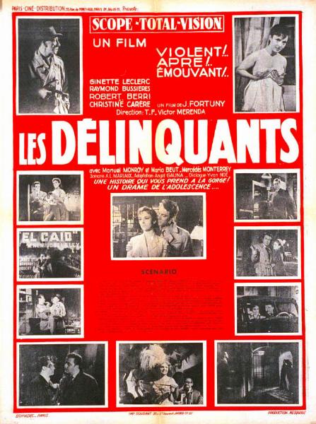 Repro 30x40cm - DELINQUANTS (les) - Française