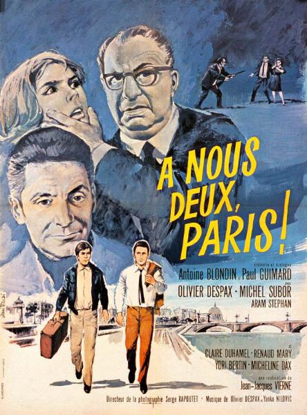Affiche - A NOUS DEUX PARIS ! - 60x80cm