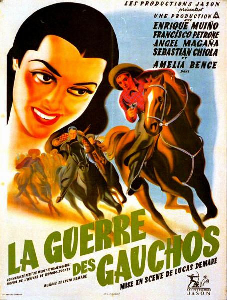 Affiche - GUERRE DES GAUCHOS (la) - 60x80cm