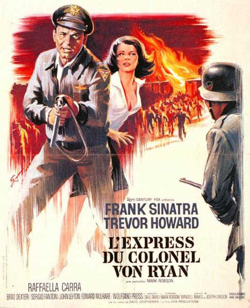 Affiche - EXPRESS DU COLONEL VON RYAN (l') - 45x55cm