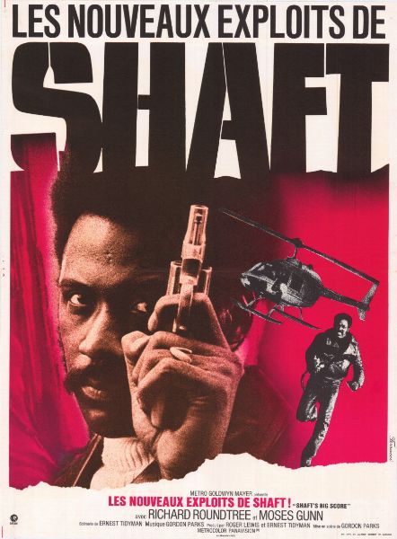 Affiche - NOUVEAUX EXPLOITS DE SHAFT (les) - 40x55cm