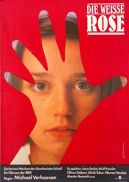 Affiche - WEISSE ROSE (die) - 60x80cm - GER