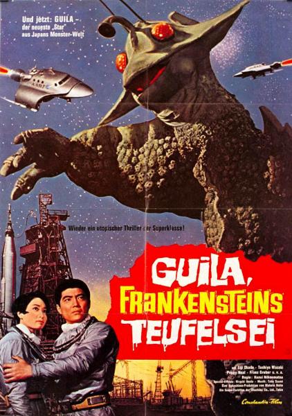 Affiche - ITOKA, LE MONSTRE DES ITOKA, MONSTRE DES GALAXIES - 60x80cm - GER