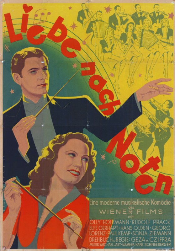 Affiche - LIEBE NACHT NOTEN - 80x120cm