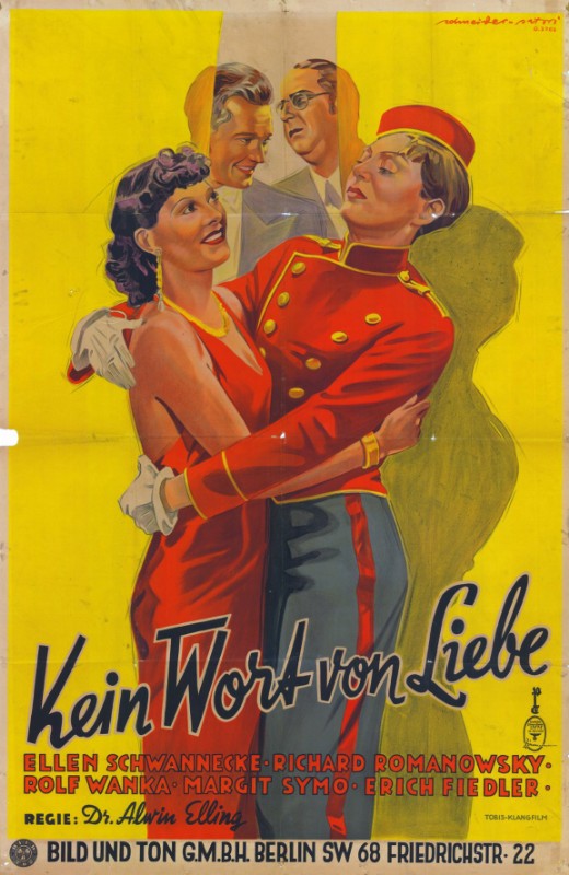 Affiche - KEIN TWORT VON LIEBE - 80x120cm