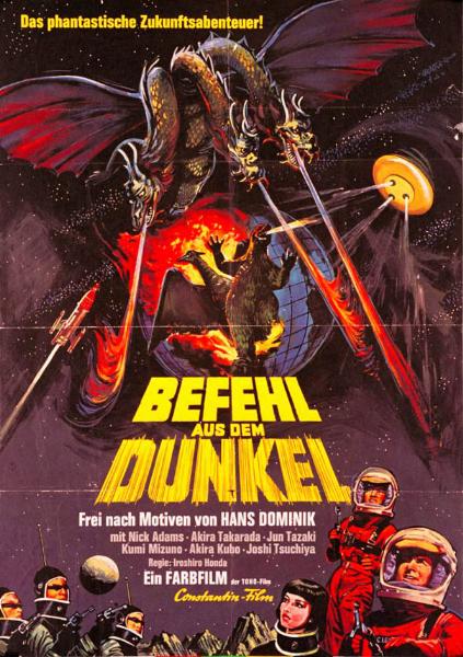 Affiche - INVASION PLANETE X - 60x80cm - GER