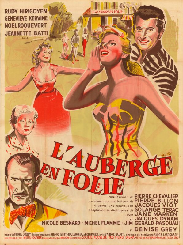 Affiche - AUBERGE EN FOLIE (l') - 120x160cm