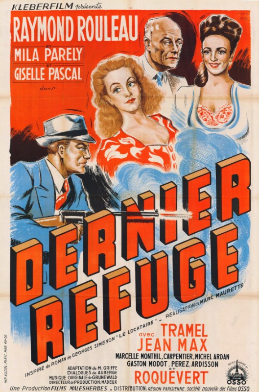 Repro 30x40cm - DERNIER REFUGE - Française