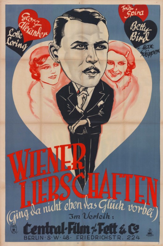 Affiche - WIENER LIEBSCHAFTEN - 80x120cm