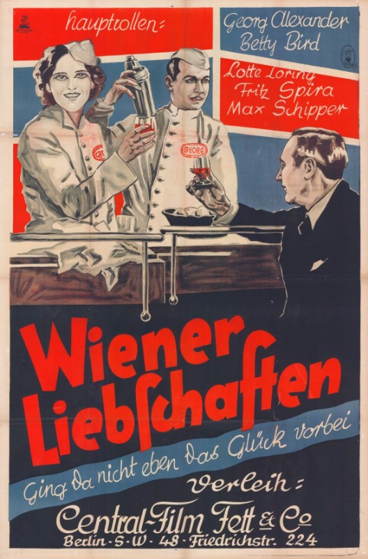 Repro 30x40cm - WIENER LIEBSCHAFTEN - Allemande