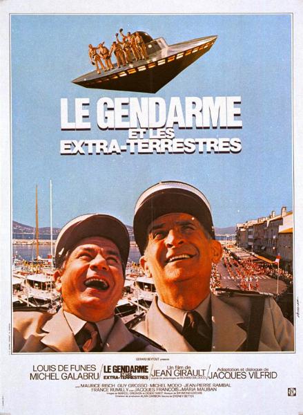 Affiche - GENDARME ET LES EXTRATERRESTRES (le) - 60x80cm