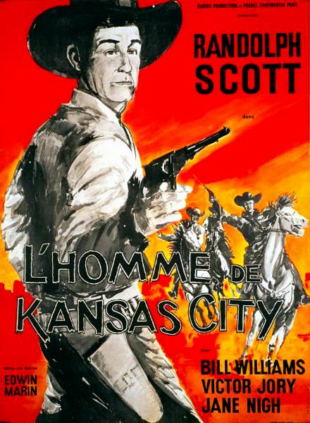 Affiche - HOMME DE KANSAS CITY (l') - 60x80cm