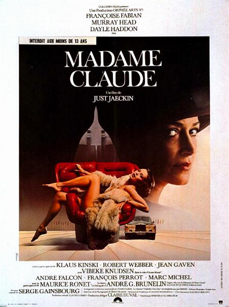 Affiche - MADAME CLAUDE - 60x80cm