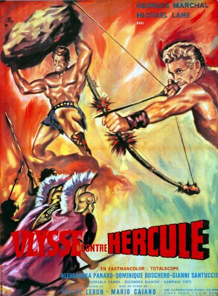 Affiche - ULYSSE CONTRE HERCULE - 60x80cm