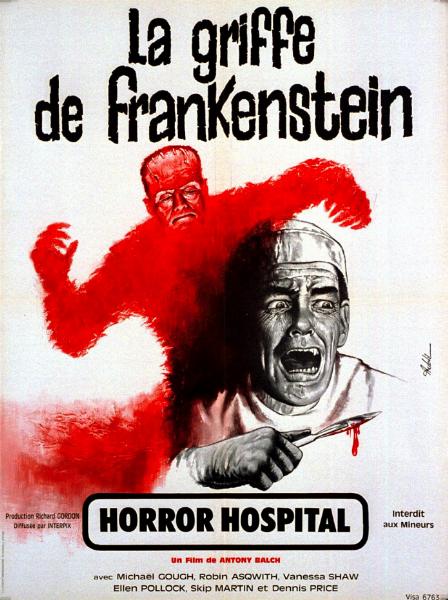 Affiche - GRIFFE DE FRANKENSTEIN (la) - 60x80cm