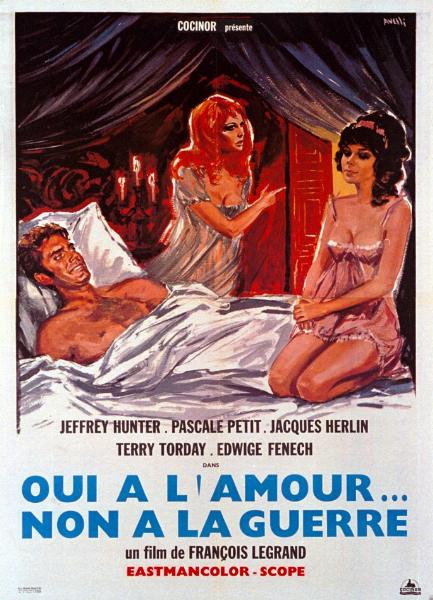 Affiche - OUI A L'AMOUR NON A LA GUERRE - 60x80cm