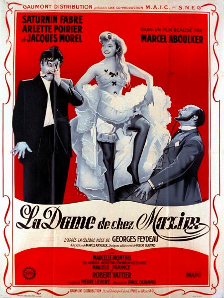 Affiche - DAME DE CHEZ MAXIM (la) - 120x160cm