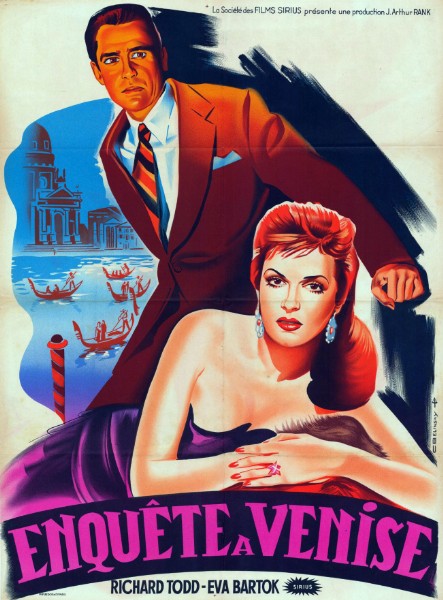 Affiche - ENQUETE A VENISE - 60x80cm